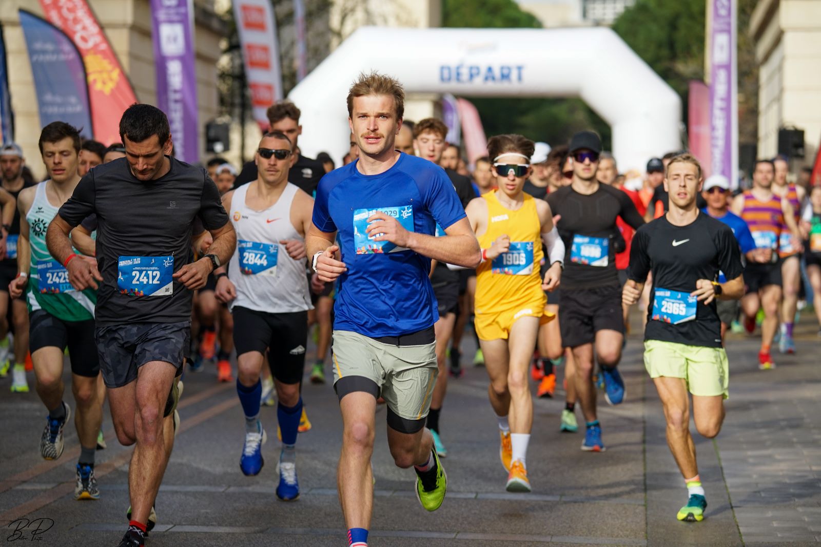 Départ Marathon Montpellier 2023